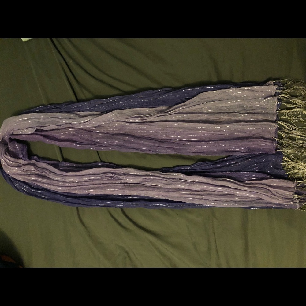 Purple scarf
